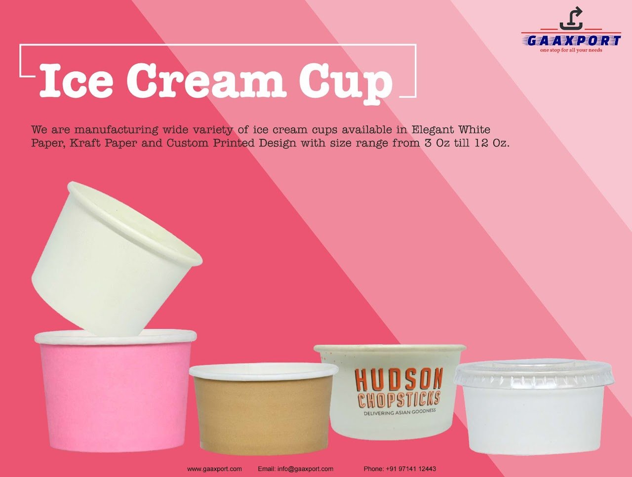 Ice Cream Cups